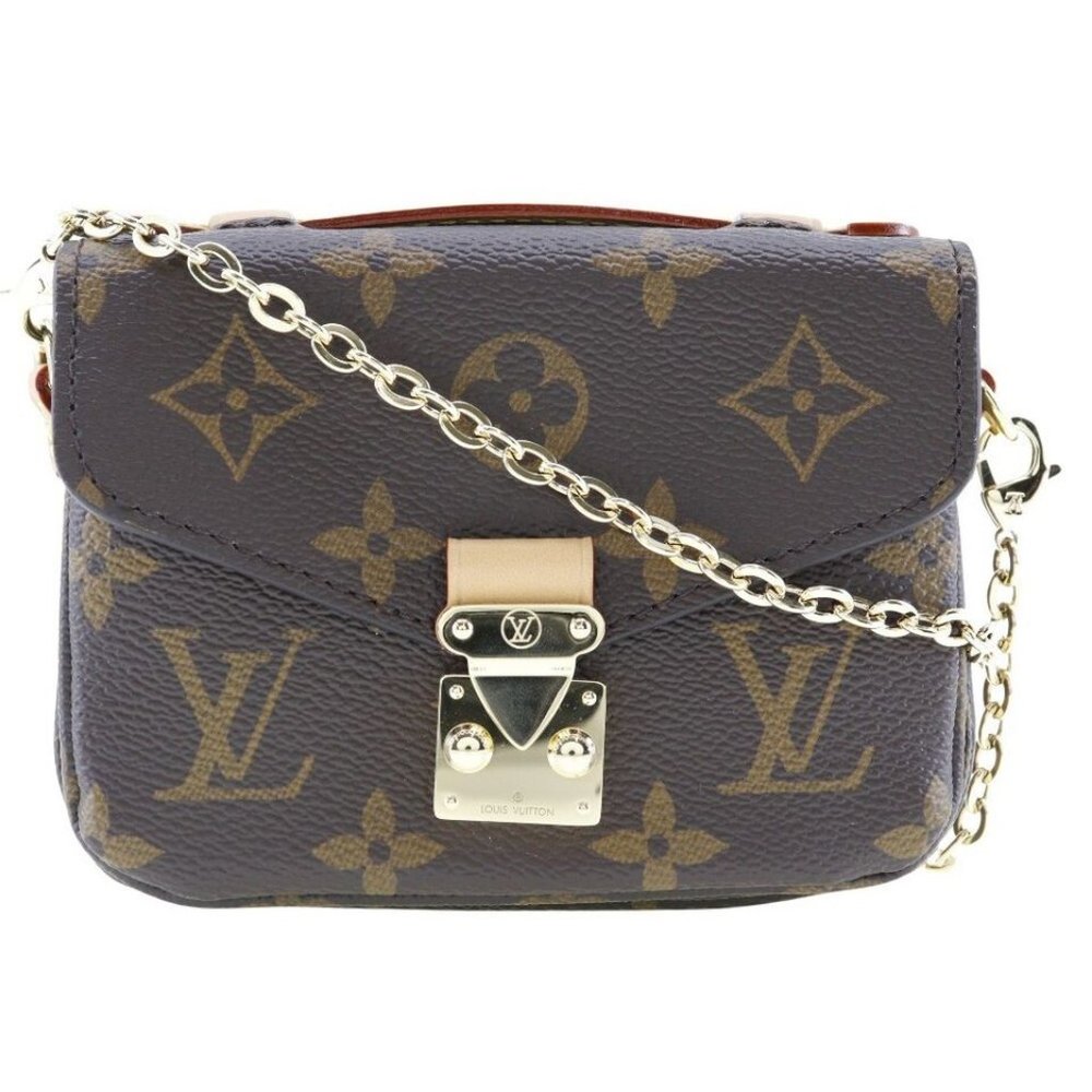 LOUIS VUITTON Micro Metis Shoulder Bag M81267 Brown Monogram canvas Women - Picture 1 of 16